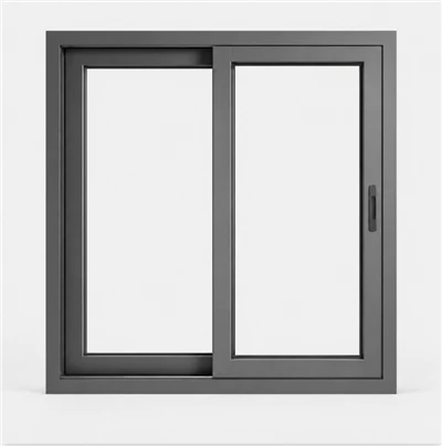 Okno przesuwne z ramą aluminiową